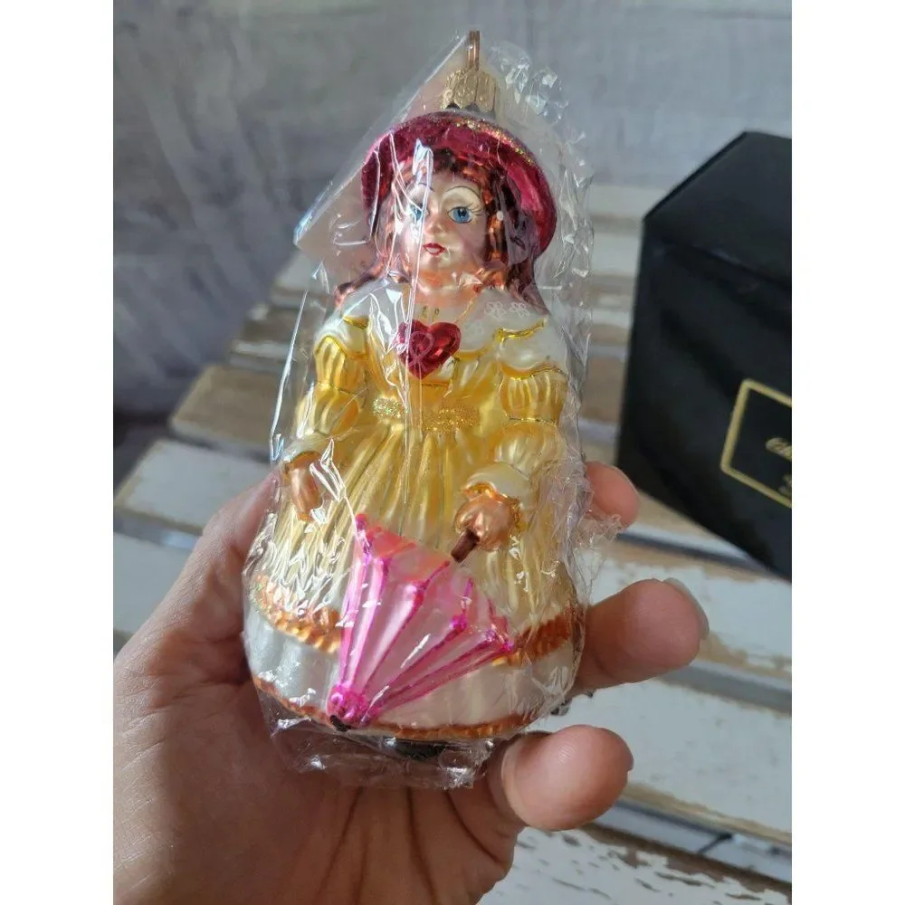 Radko Bonnie Maureen breast cancer ornament 1999 X‎